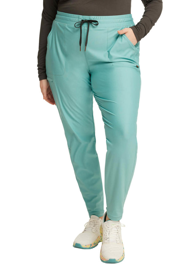 Mid Rise Tapered Leg Drawstring Pant - Image 11