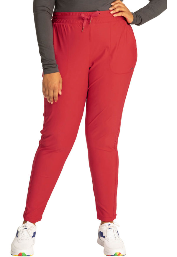 Mid Rise Tapered Leg Drawstring Pant - Image 13