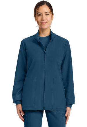 Zip Up Scrub Jacket