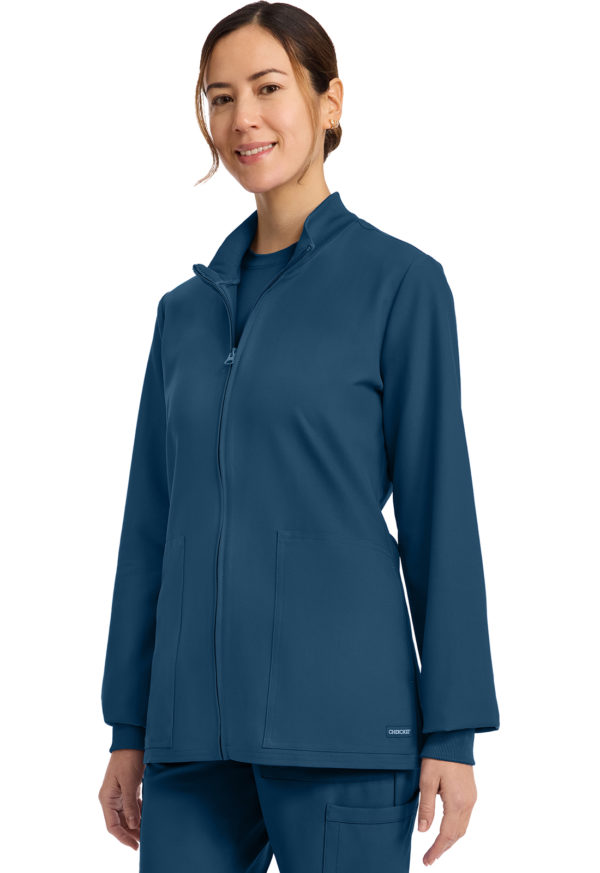 Zip Up Scrub Jacket - Image 2