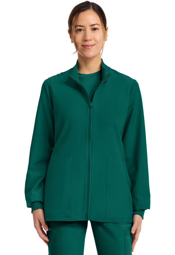 Zip Up Scrub Jacket - Image 10
