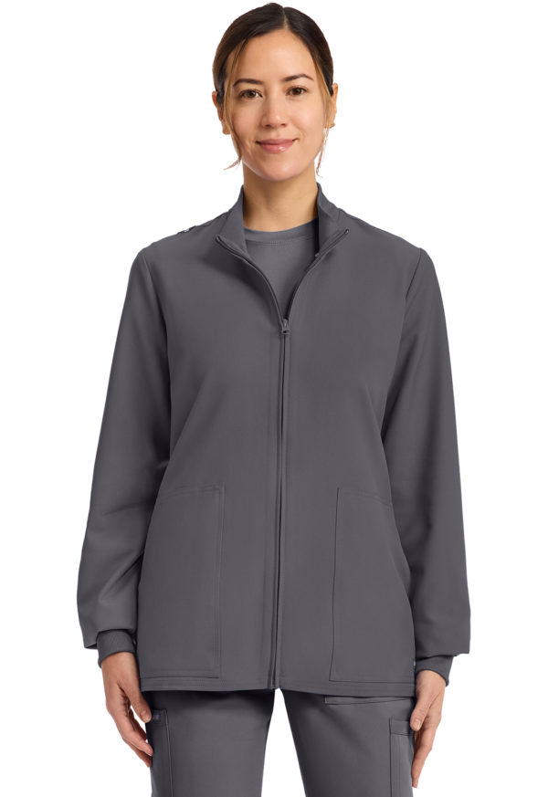 Zip Up Scrub Jacket - Image 8