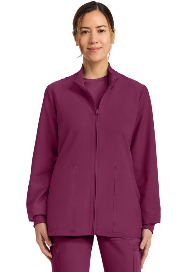 Zip Up Scrub Jacket - Image 6