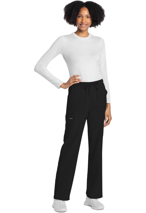 Mid Rise Drawstring Trouser Cargo Pant - Image 2