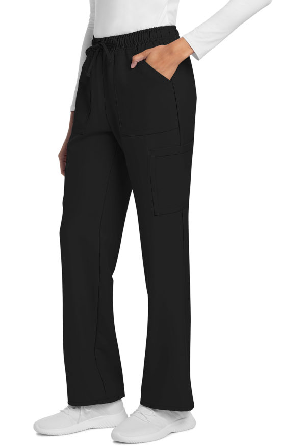 Mid Rise Drawstring Trouser Cargo Pant - Image 3
