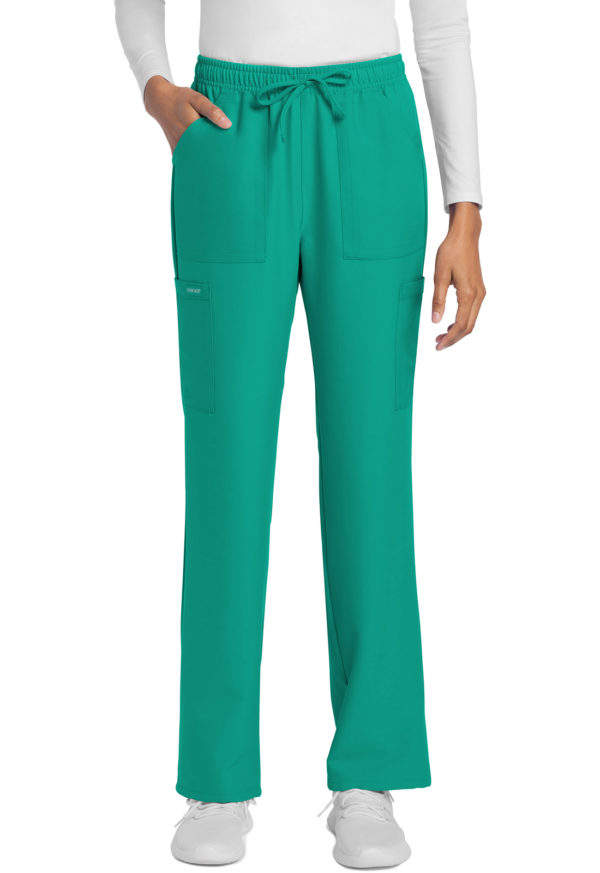 Mid Rise Drawstring Trouser Cargo Pant - Image 8