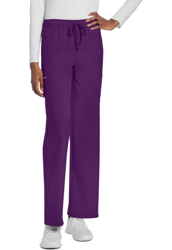Unisex Mid Rise Drawstring Straight Pant - Image 6