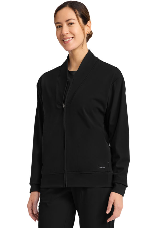 Women's Zip-Up Warm-Up Jacket - Image 2