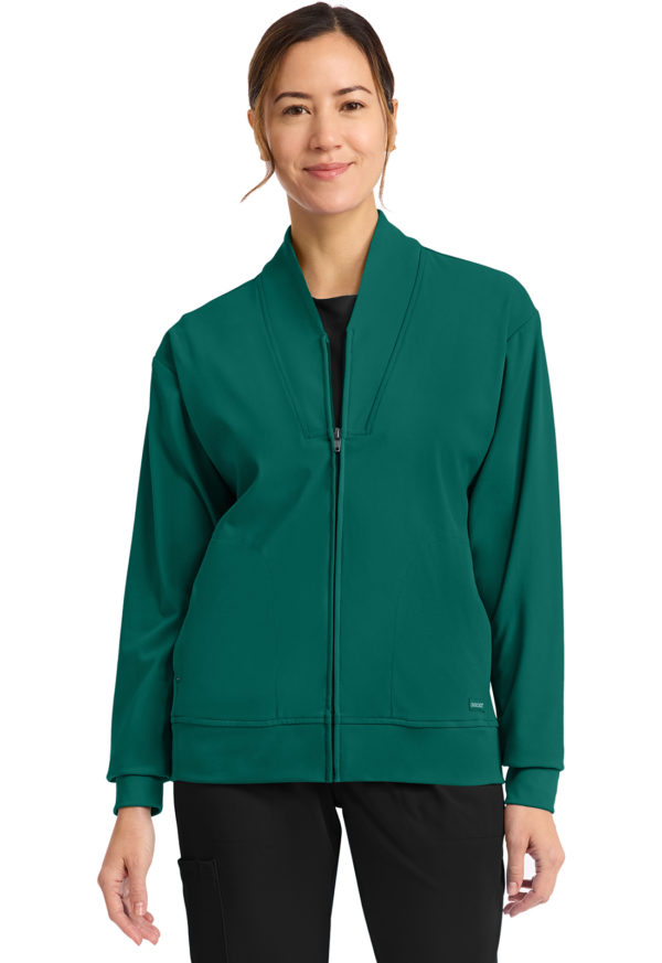 Women's Zip-Up Warm-Up Jacket - Image 7