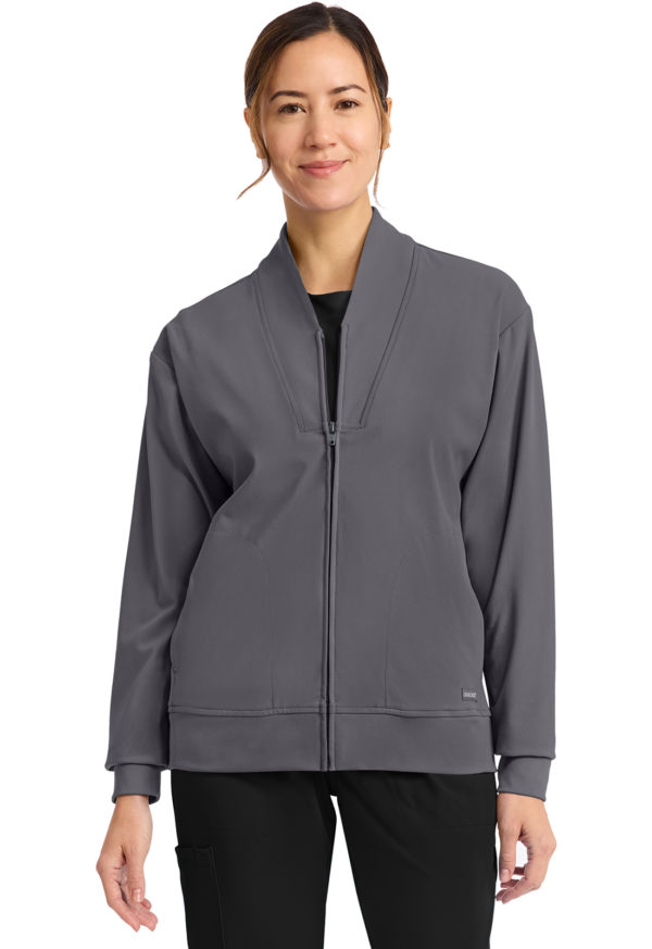 Women's Zip-Up Warm-Up Jacket - Image 5