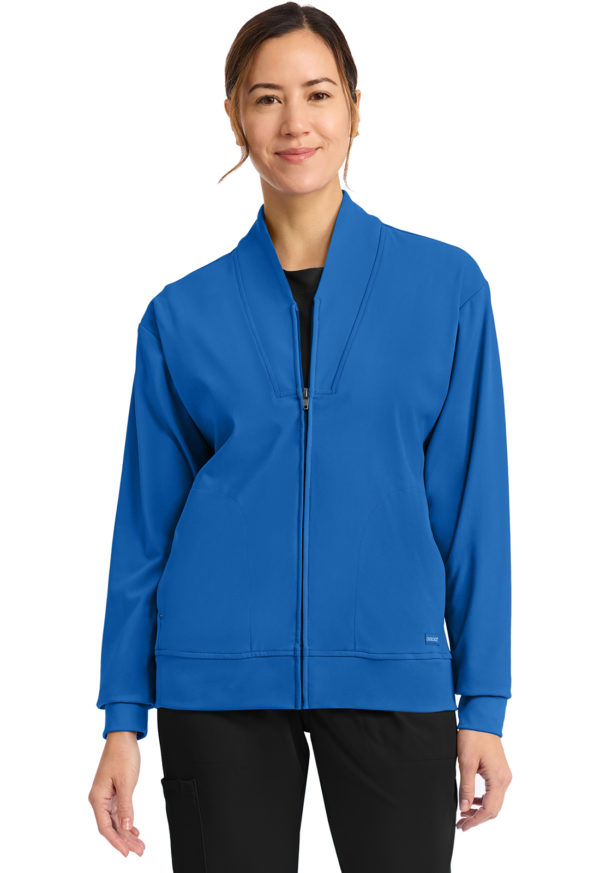 Women's Zip-Up Warm-Up Jacket - Image 3