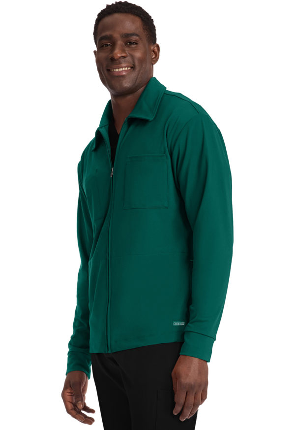 Men's Zip-Up Warm-Up Jacket - Image 3