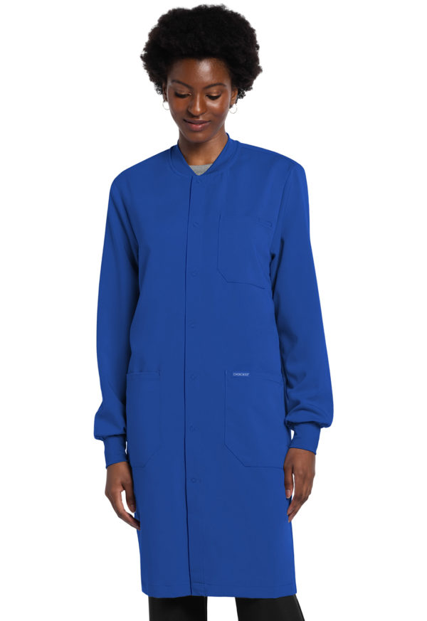 Unisex 40" Snap Front Lab Coat - Image 8