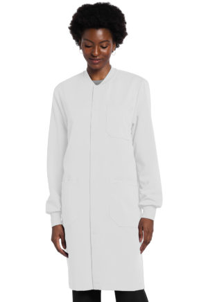 Unisex 40" Snap Front Lab Coat