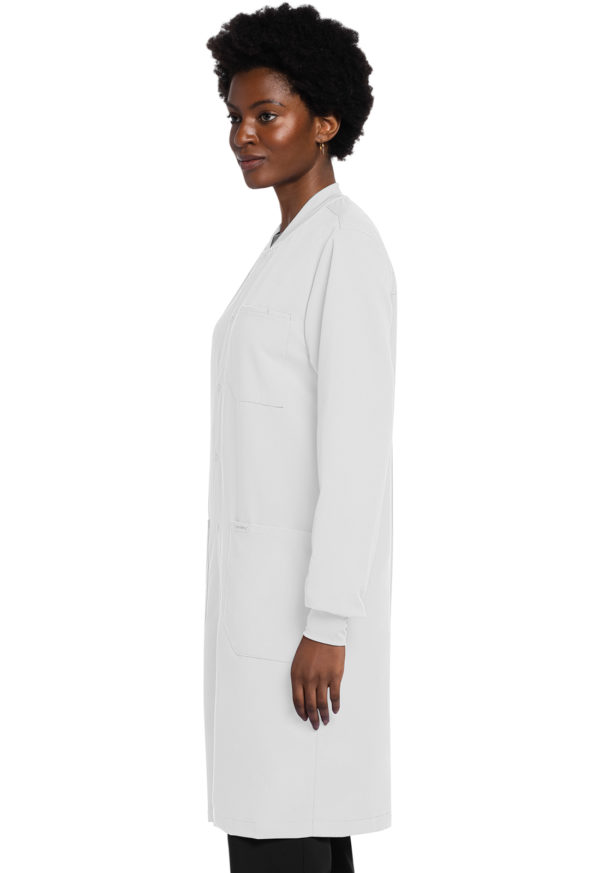 Unisex 40" Snap Front Lab Coat - Image 4