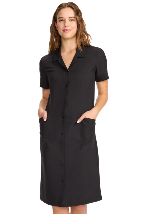 Women's Button Front Dress - Image 2