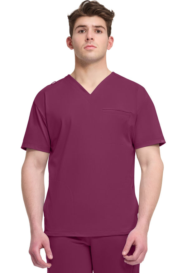 Men's 3-Pocket V-Neck Top - Image 4