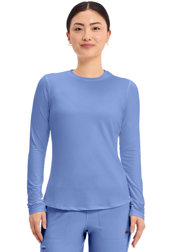 Long Sleeve Underscrub Knit Tee - Image 14