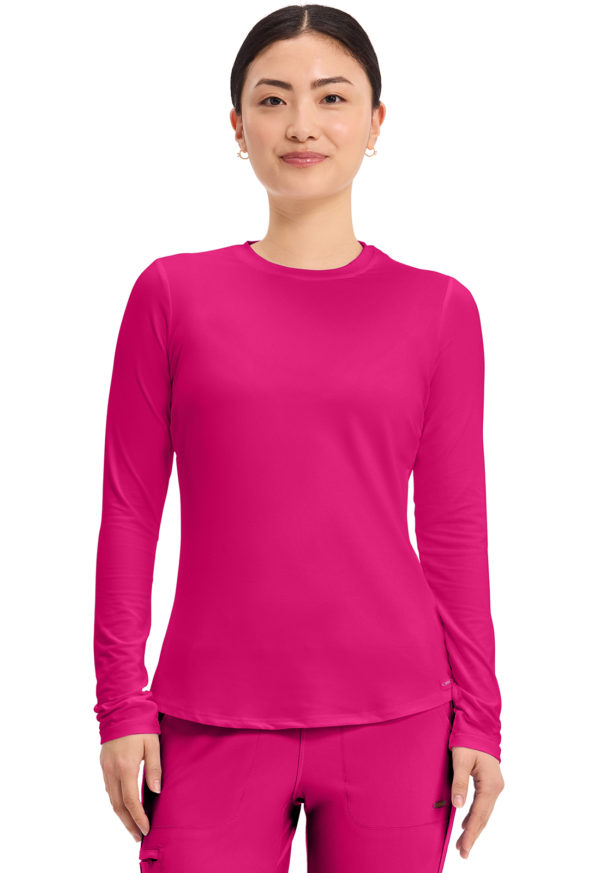 Long Sleeve Underscrub Knit Tee - Image 12