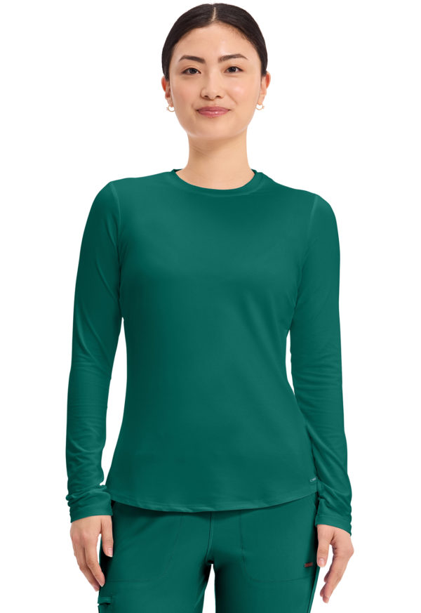 Long Sleeve Underscrub Knit Tee - Image 10