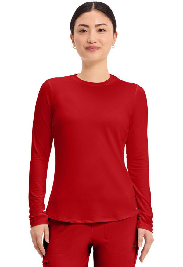 Long Sleeve Underscrub Knit Tee - Image 7