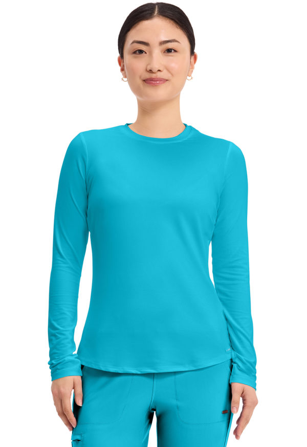 Long Sleeve Underscrub Knit Tee - Image 5