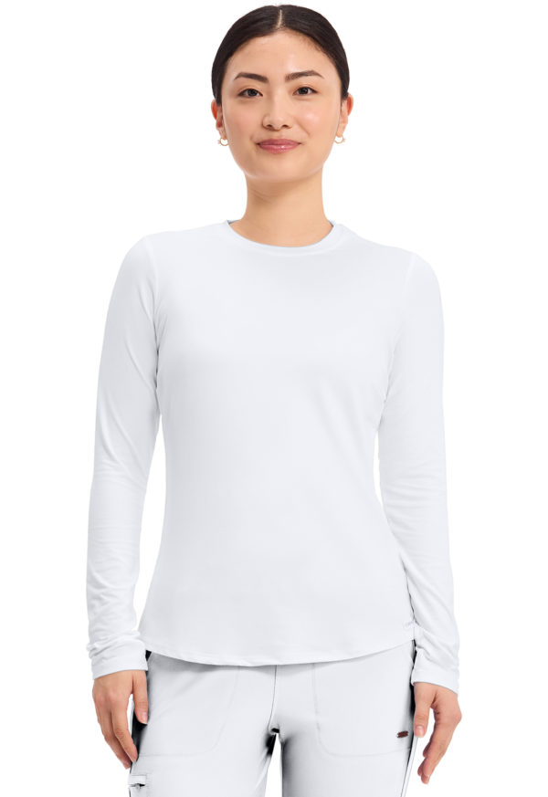 Long Sleeve Underscrub Knit Tee - Image 4