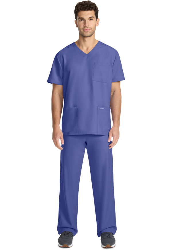 Men's 3-Pocket V-Neck Top - Image 3