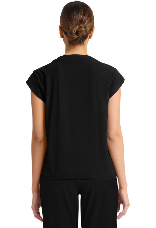 Women's 1-Pocket Crew Neck Top - Image 2