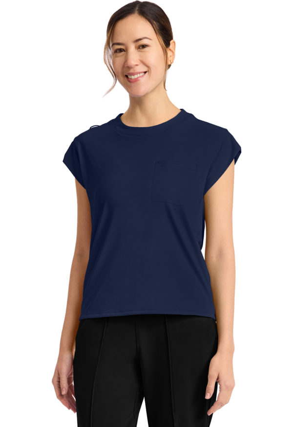 Women's 1-Pocket Crew Neck Top - Image 7