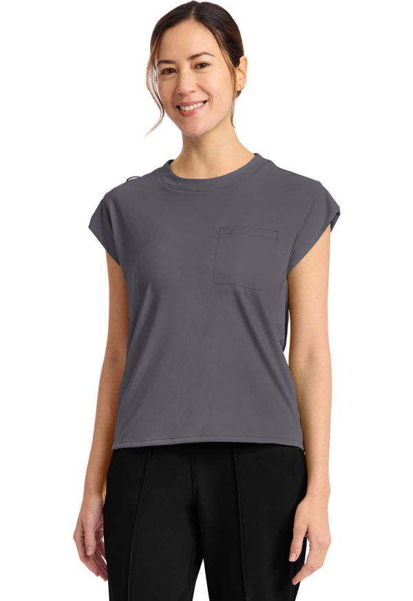 Women's 1-Pocket Crew Neck Top - Image 8
