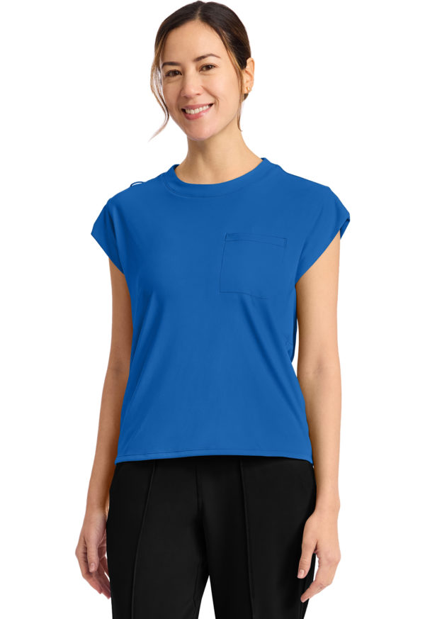 Women's 1-Pocket Crew Neck Top - Image 10
