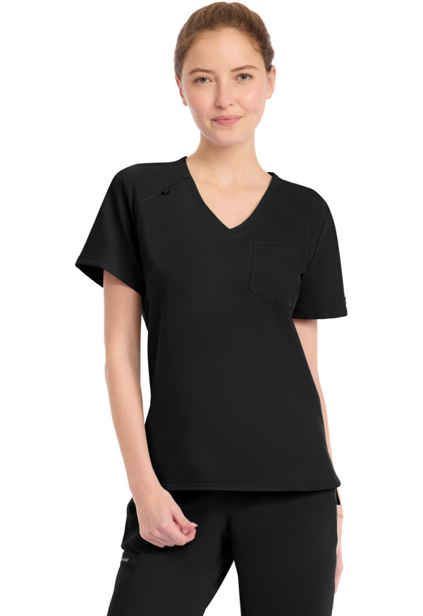Tuck-in V-Neck Top - Image 4