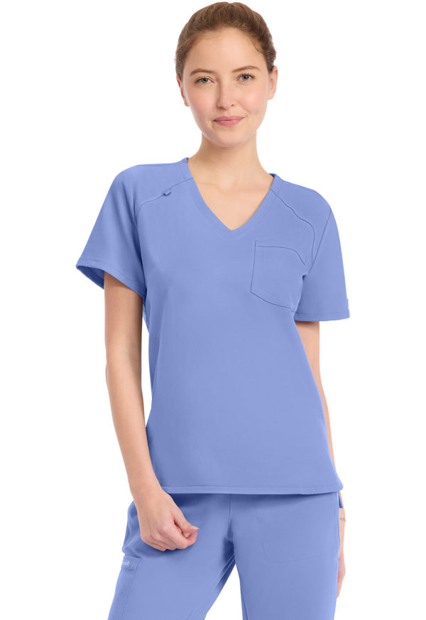 Tuck-in V-Neck Top - Image 6