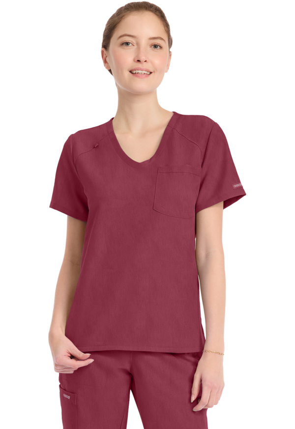 Tuck-in V-Neck Top - Image 18