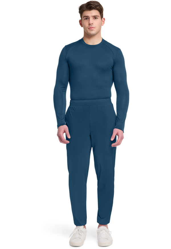 Men's 5-Pocket Jogger Pant in Wine - Image 3