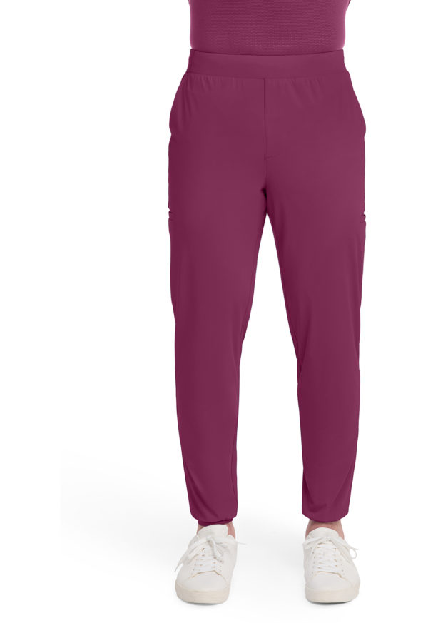 Men's 5-Pocket Jogger Pant in Wine - Image 5