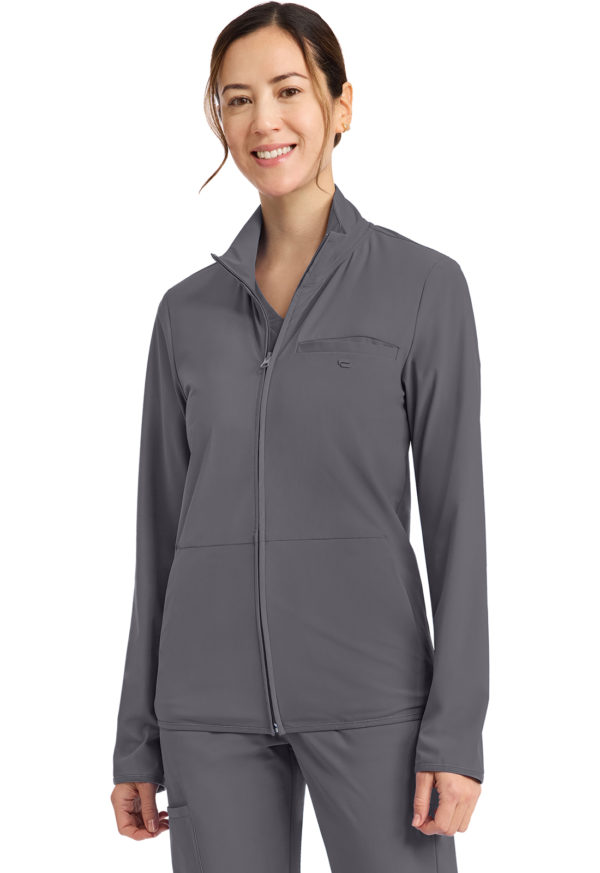 Women's 3-Pocket Warm-up Jacket - Image 2