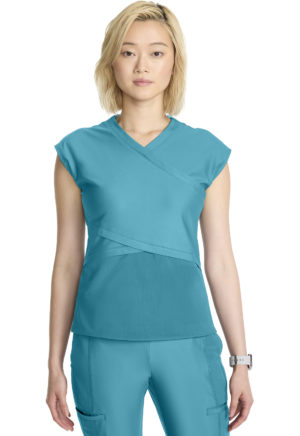 Women's Wrap Dolman V-Neck Top